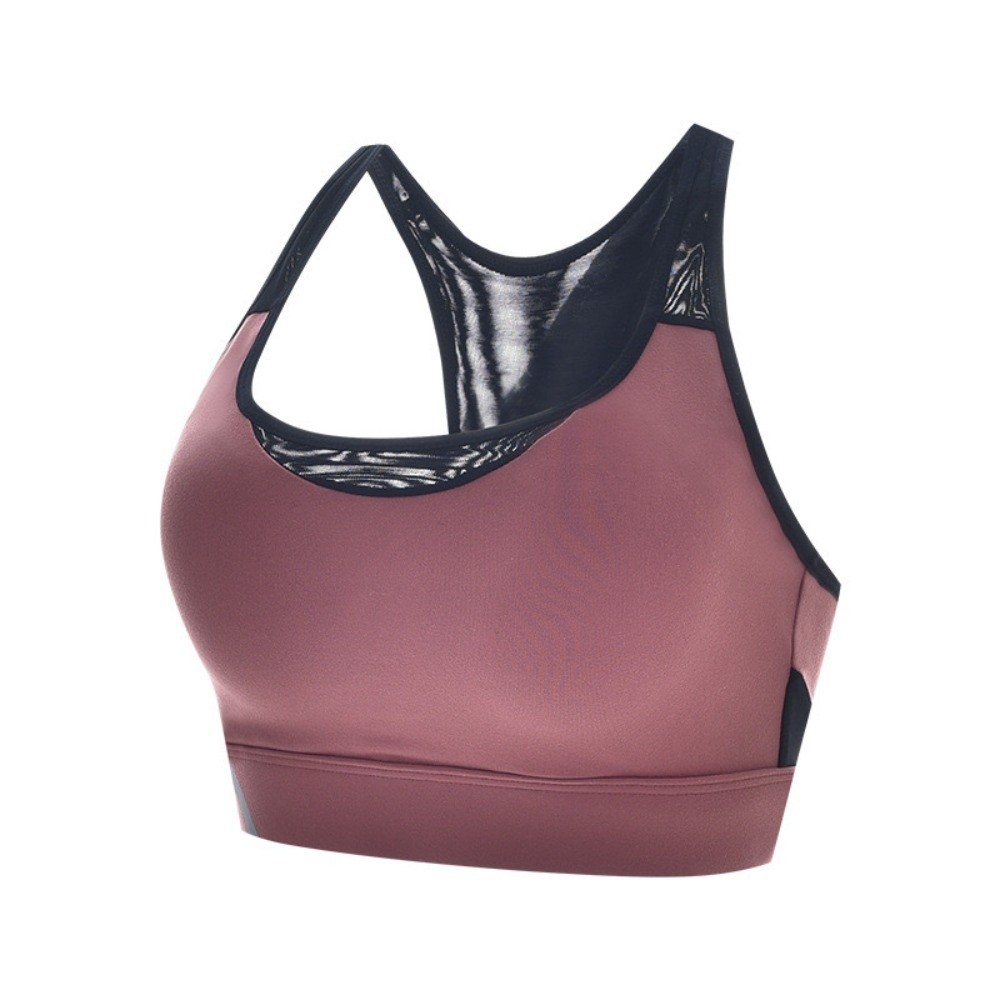 Sports Bra High Impact - 基本的な耐衝撃性のある女性用スポーツブラベスト、ハイインパクトブラジャー、ヨガブラ（固定パッド付き）、ランジェリー、シームレスベスト、アウターフィットネス