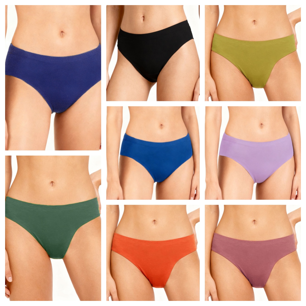 Seamless Underwear Women - ゼリルナ シームレス生理用ショーツ ソフトで滑らか 肌に優しい 通気性 吸湿速乾