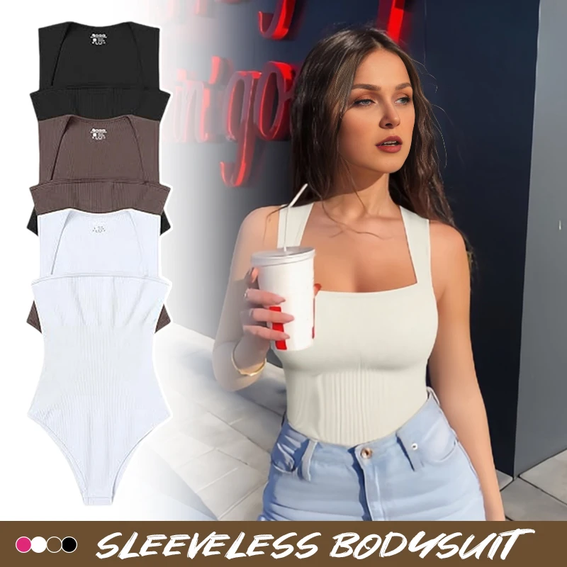 Shapewear Bodysuit Firm - 女性用ノースリーブボディスーツ,ウエストトレーナー下着,ボディシェイパー,スリムおなか,腹圧迫コントロール,タンクトップ,シェイプウェア