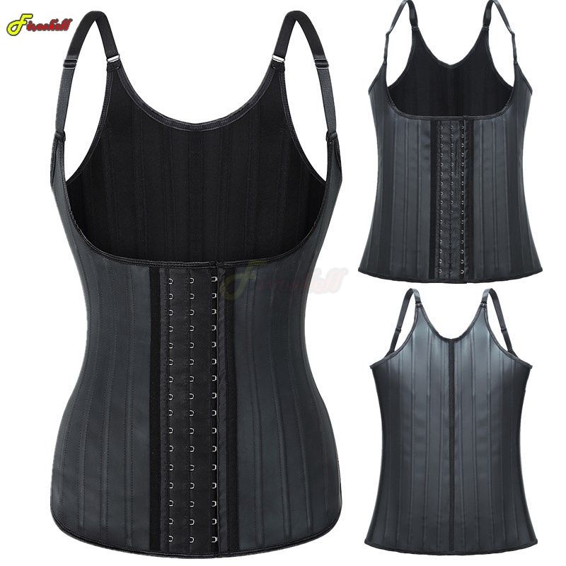 Shapewear Bodysuit Firm - 女性ラテックスウエストトレーナー女性バインダーシェイパーモデリングストラップコルセットコロンビアガードルボディシェイプウェアfaja形状スポーツベスト