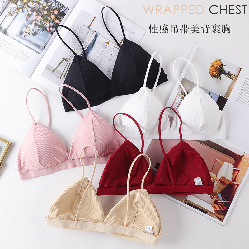 Strapless Bra Backless - 女性のためのセクシーな3Dスポーツブラ,シームレス,ホルター,ストラップレス,腕立て伏せ,ブラレット,下着zn01