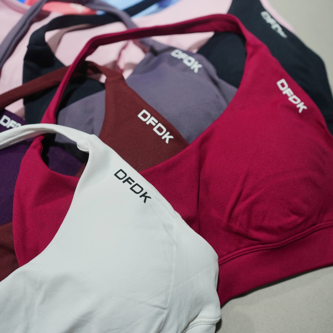 DFDK ハイサポート シームレス スポーツブラ バックレス - Push Up Bra Padded のレビューと価格