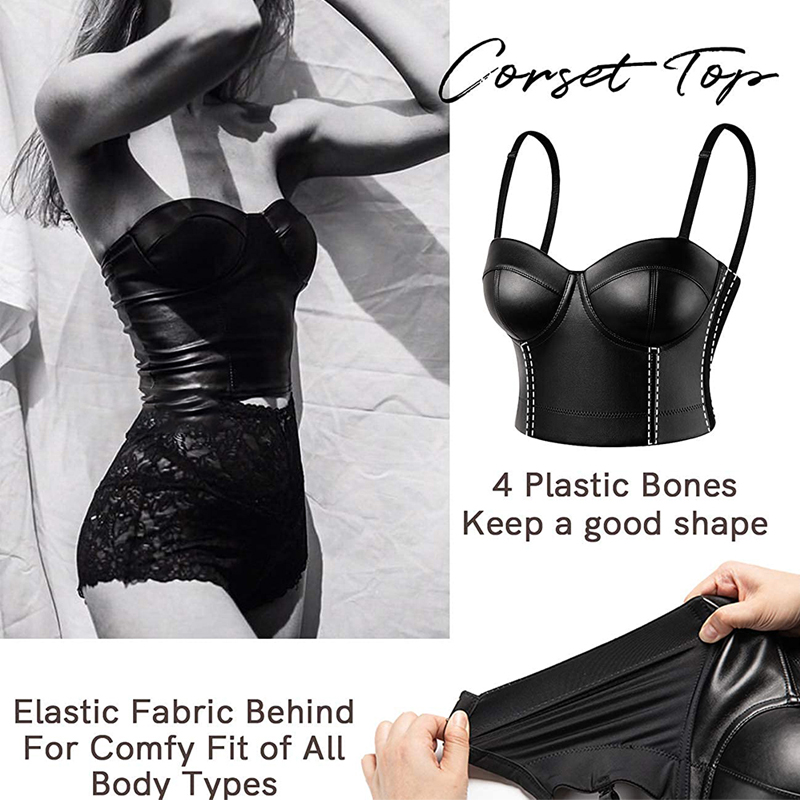 女性のためのセクシーな革のコルセット,フェミニンなランジェリ - Corset Waist Cinch のレビューと価格