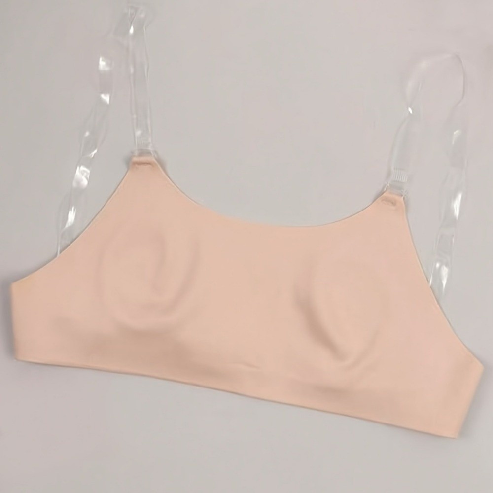 インビジブルストラップワイヤレスブラ、シームレス薄型カップ、 - Strapless Bra Backless のレビューと価格