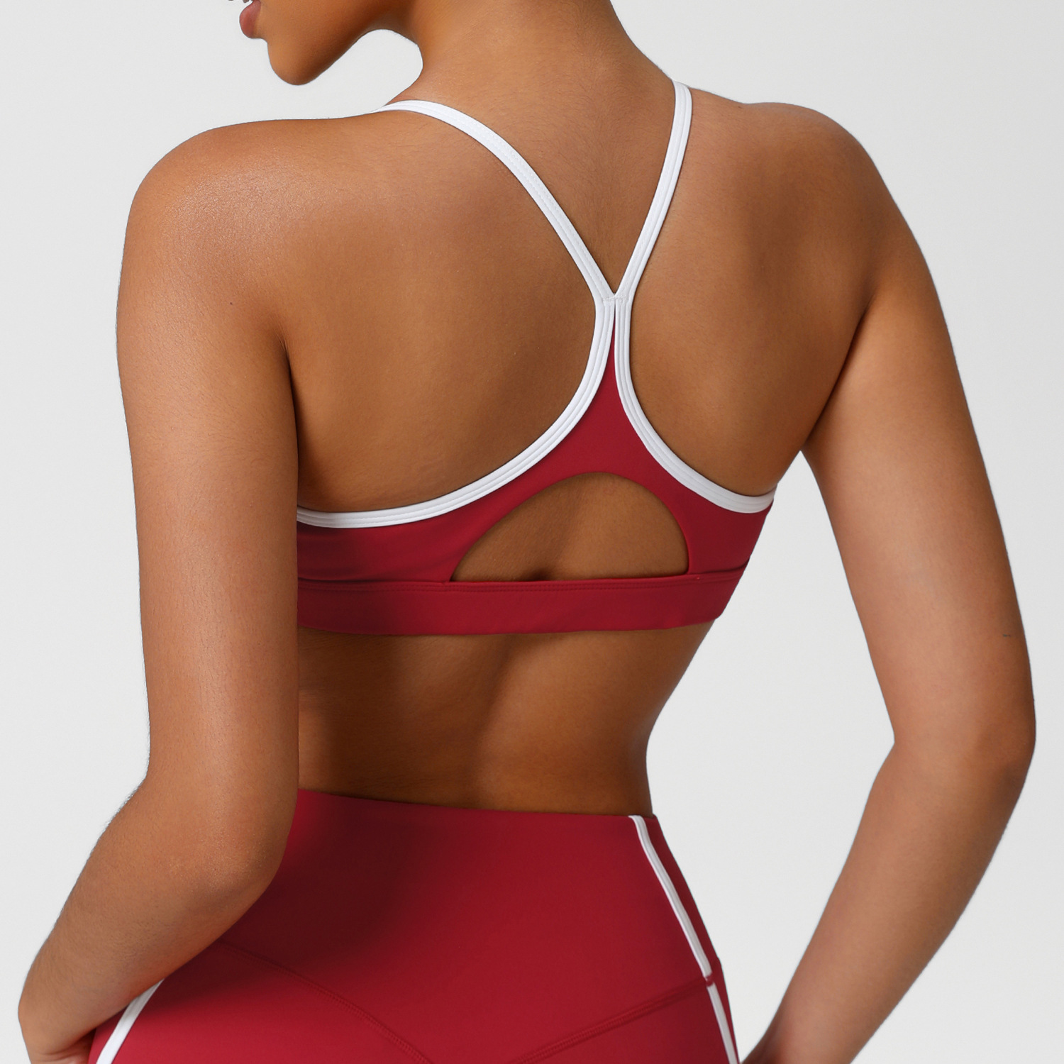 伸縮性のあるソフトスポーツ下着女性高衝撃フィットネスヨガブラ - Sports Bra High Impact のレビューと価格