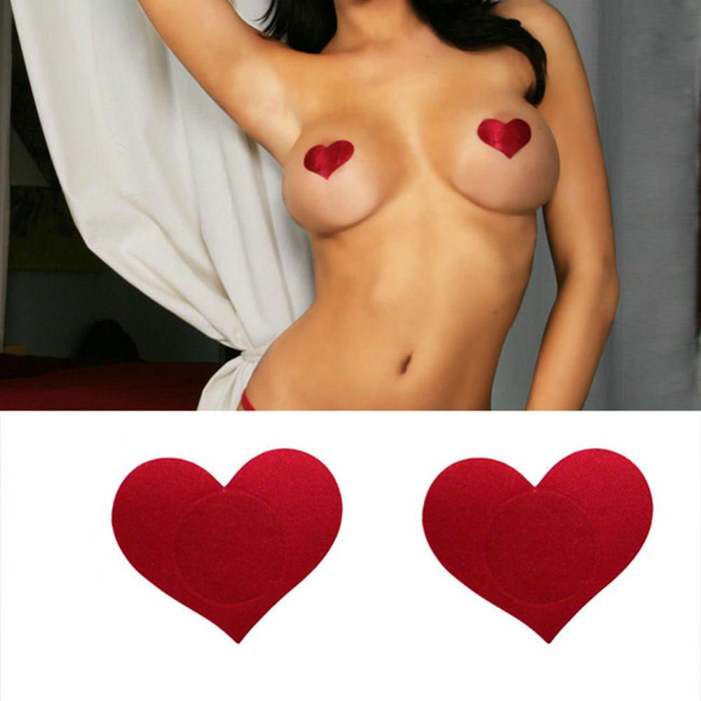 セクシーな乳首カバー目に見えない使い捨て胸パッチ胸ステッカー - Nipple Cover Pasties のレビューと価格