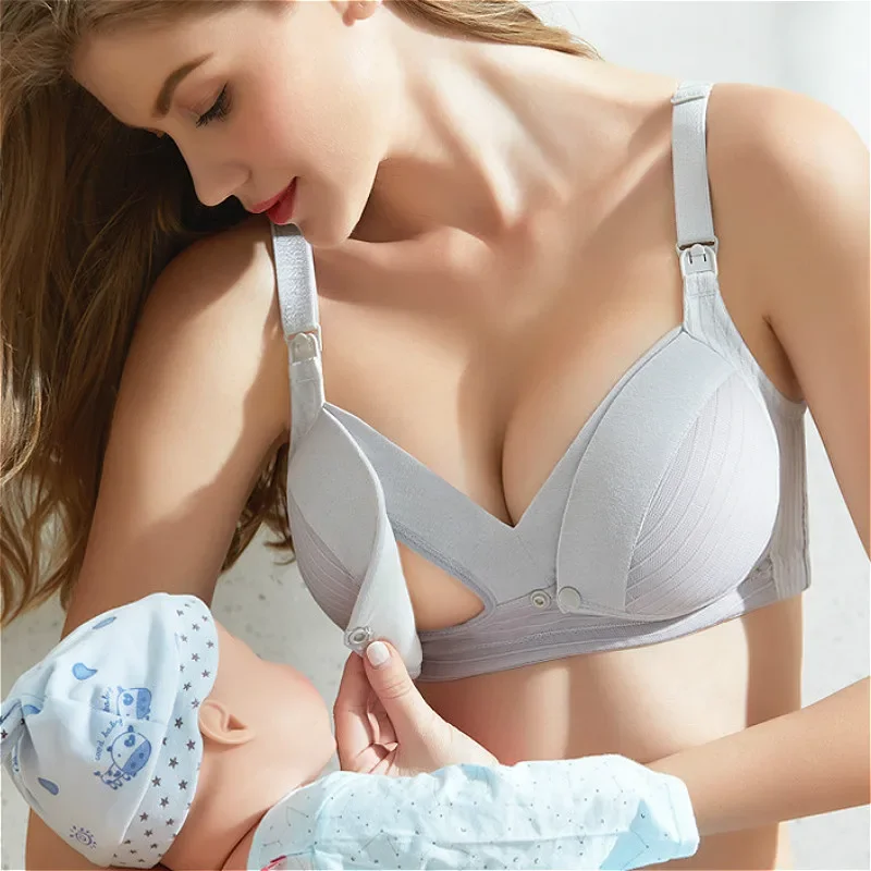 妊婦用看護ブラ,乳房,綿,ワイヤーなし,睡眠用下着,マタニテ - Nursing Bra Sleep のレビューと価格