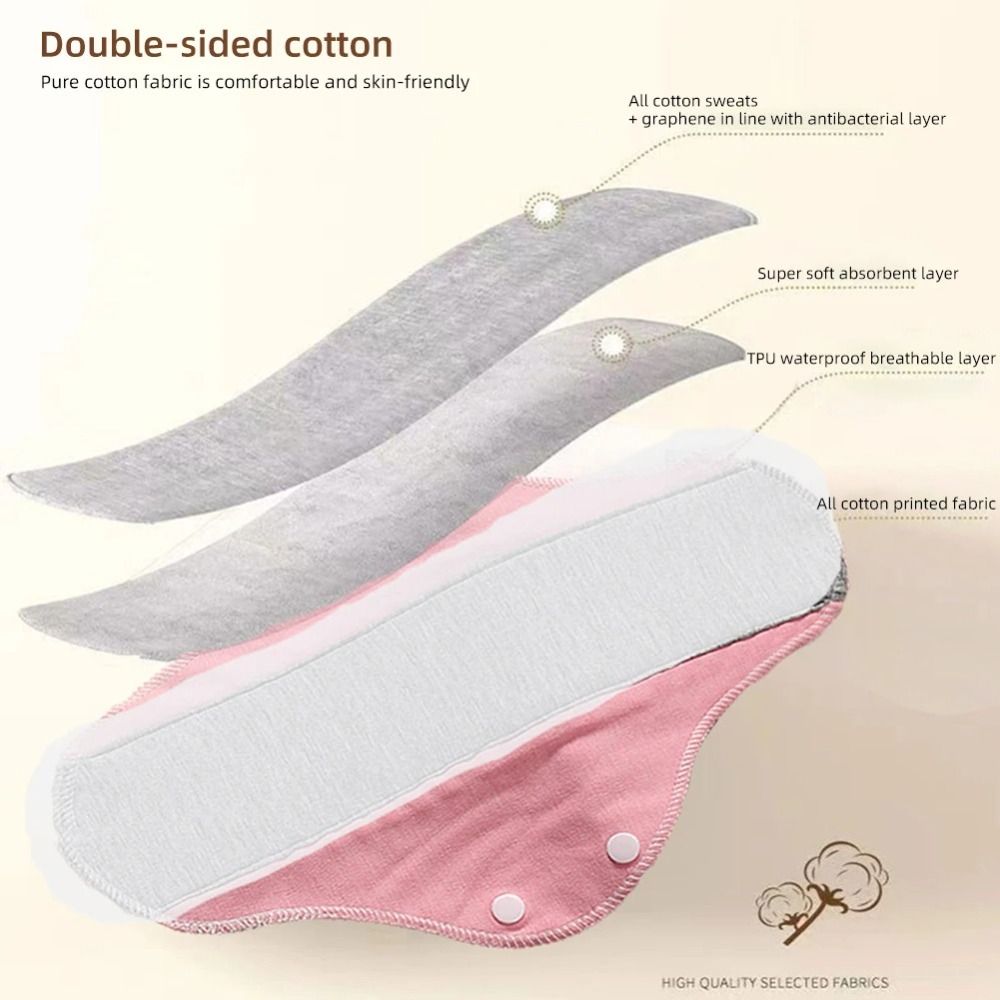 再利用可能な大人用おむつ、コットン製滑り止めソフトパンティー - Period Panty Absorbent のレビューと価格