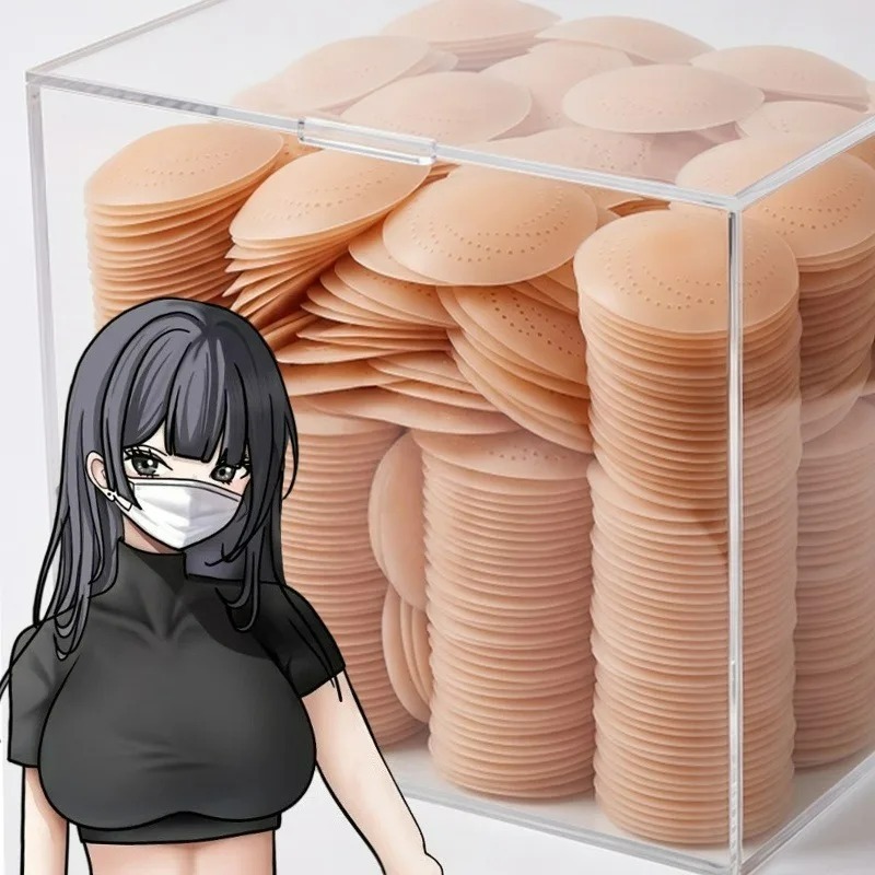 2/10 個通気性のある乳首カバー汗に強いシリコーン超薄型シ - Silicone Bra Adhesive のレビューと価格