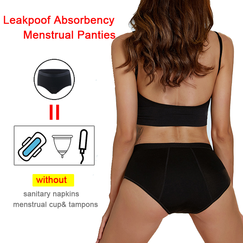 3 個ヘビーフロー月経パンティー 4 層女性期間生理下着 E - Period Panty Absorbent のレビューと価格