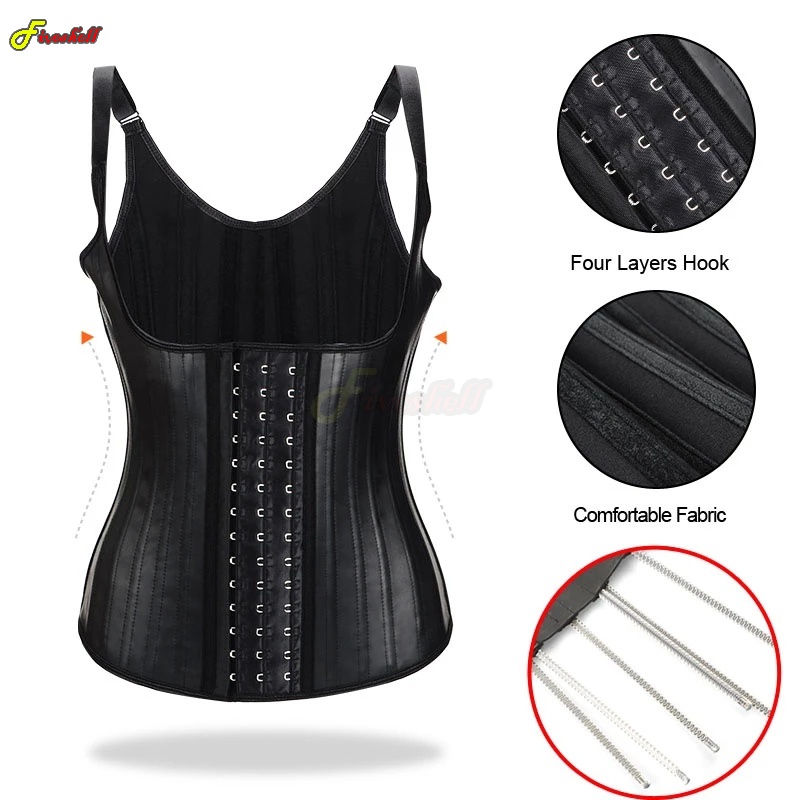 女性ラテックスウエストトレーナー女性バインダーシェイパーモデ - Shapewear Bodysuit Firm のレビューと価格