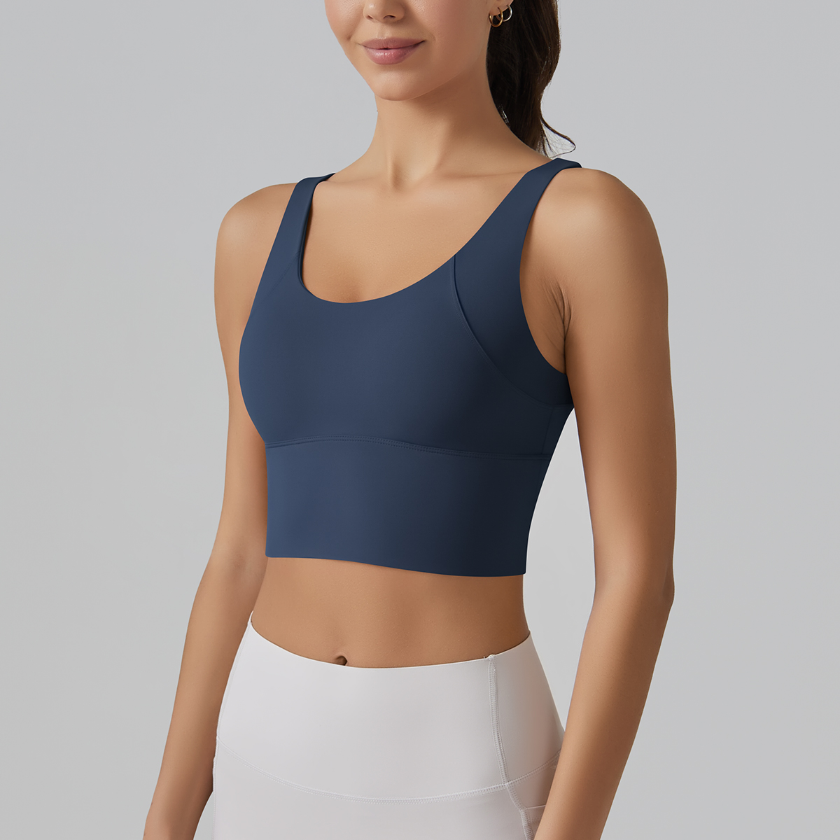 新しいヨガタンクトップ夏のセクシーなフィットネスヨガ下着女性 - Push Up Bra Padded のレビューと価格