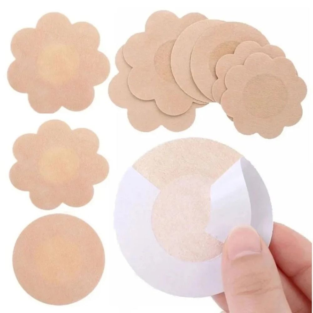 不織布の乳首カバーステッカー,目に見えない,自己粘着性,使い - Silicone Bra Adhesive のレビューと価格