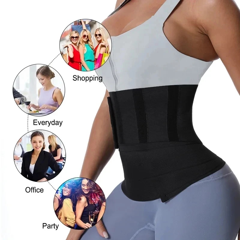 1/2枚入り バンドゥラップトリマーベルト ウエストトレーナ - Shapewear Bodysuit Firm のレビューと価格