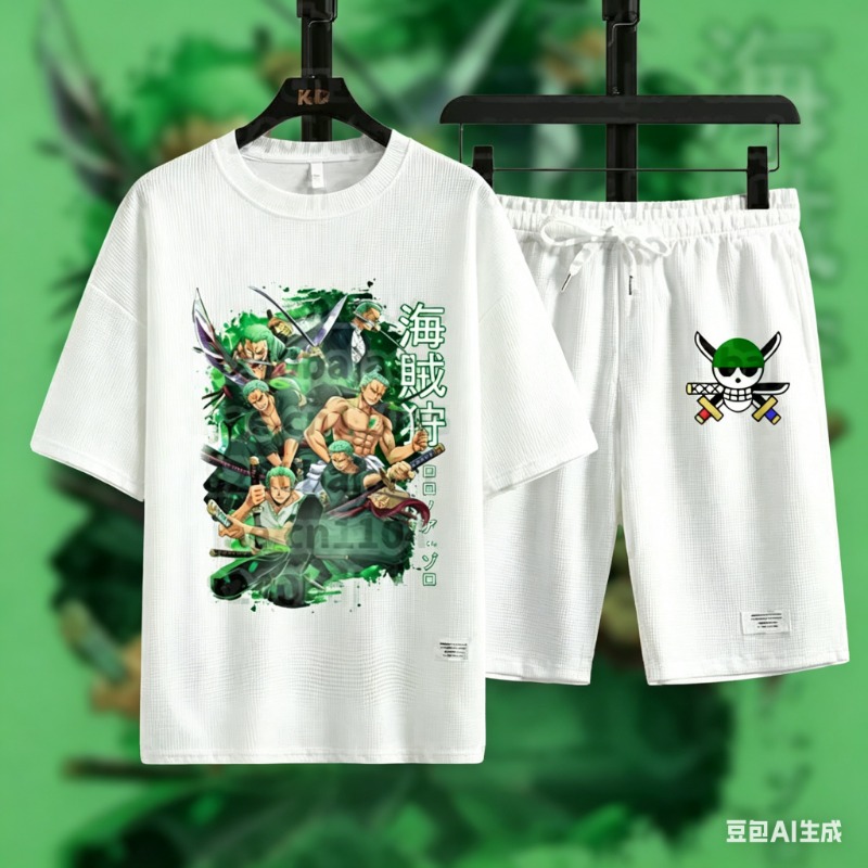ワンピース キッズ服 チョッパー ルフィ ジャージ上下セット - Boyshort Underwear のレビューと価格