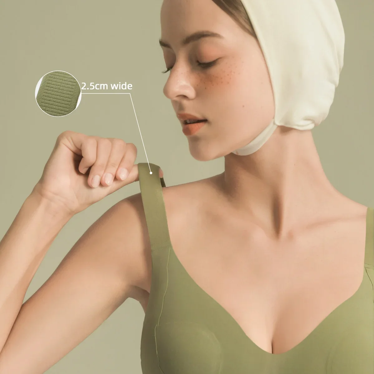 Sujiin-女性用ワイヤレス腕立て伏せブラ,大きいサイズ, - Bralette Wireless Soft のレビューと価格