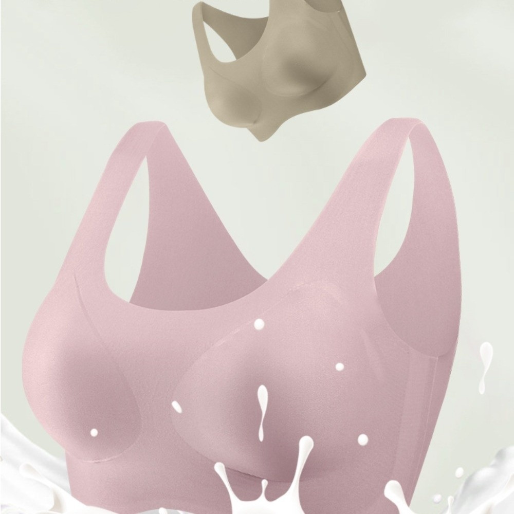 ソフトフィットワイヤレスブラジャー耐衝撃性プッシュアップシー - Bralette Wireless Soft のレビューと価格