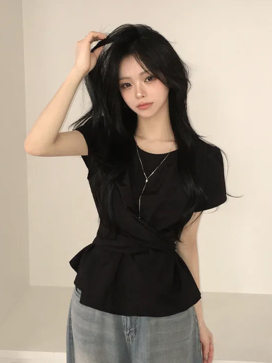 ファッショナブルでシックなウエストを締めるベルト付きシンプル - Corset Waist Cinch のレビューと価格