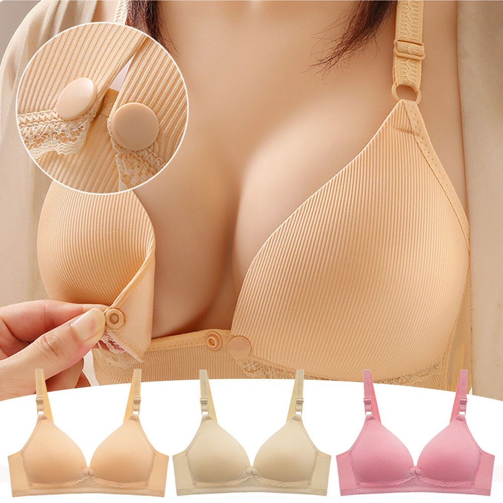 授乳中の女性用授乳ブラ、マタニティブラ、妊娠中の女性用下着、 - Nursing Bra Sleep のレビューと価格