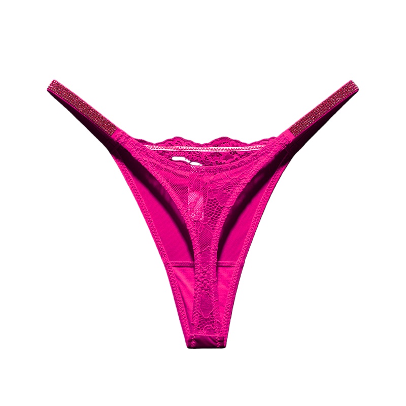 ラインストーンレースセクシーガールズ女性用パンティー シーム - Seamless Underwear Women のレビューと価格