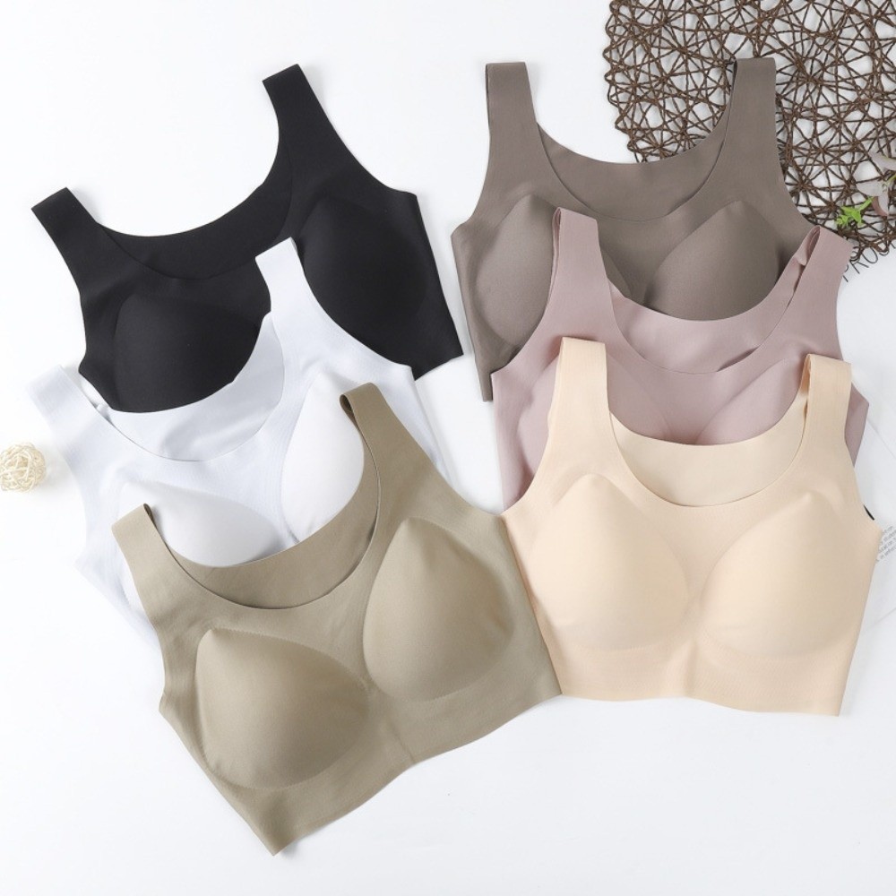 ソフトフィットワイヤレスブラジャープッシュアップギャザーブラ - Bralette Wireless Soft のレビューと価格